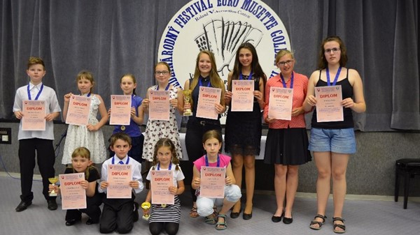 Úspěchy akordeonového oddělení na mezinárodní soutěži