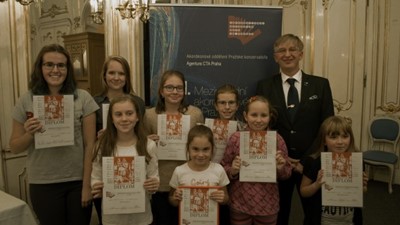 Úspěchy akordeonového oddělení na mezinárodní soutěži v Praze