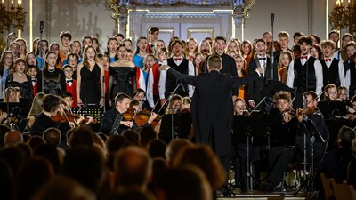 Slavnostní koncert ve Španělském sále Pražského hradu