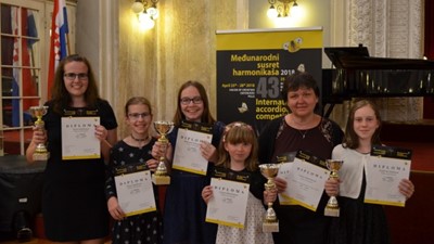 Mimořádná ocenění na mezinárodní soutěži v Chorvatsku