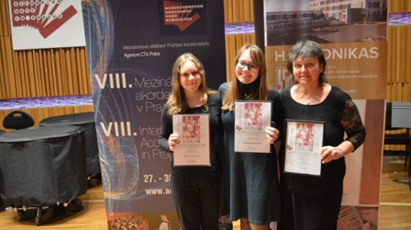 Úspěchy žáků na mezinárodní soutěži v Praze